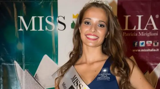 Letizia Moschin, seconda al concorso Miss Italia 2015