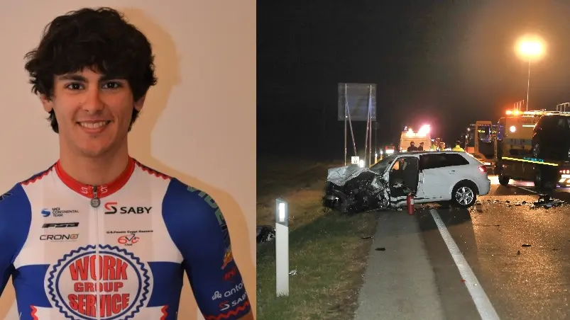 Patrick Mentil, morto a 22 anni nell'incidente sulla Feltrina a Onigo e il luogo dello schianto