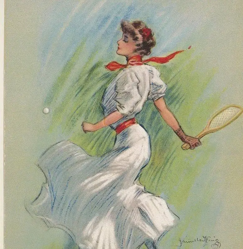 “Tennis girl” (Hamilton King Girls)