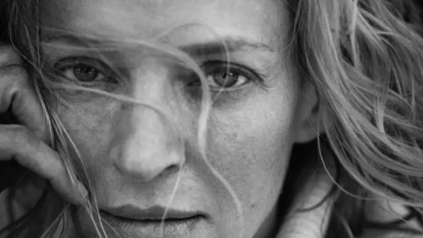 epa05652180 An undated handout image provided by the Calendar Pirelli press office on 29 November 2016 shows US actress Uma Thurman posing for the new Pirelli Calendar 2017 realized by German photographer Peter Lindbergh. EPA/PETER LINDBERGH/HANDOUT HANDOUT EDITORIAL USE ONLY/NO SALES