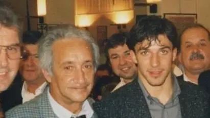 Un incontro tra Umberto Prestia e Alessandro Del Piero negli Anni Novanta