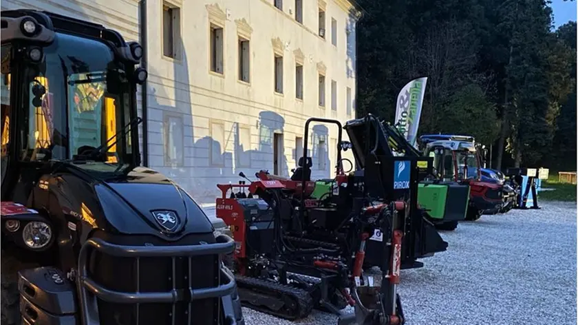 Alcune delle nuove macchine presentate nel corso del convegno