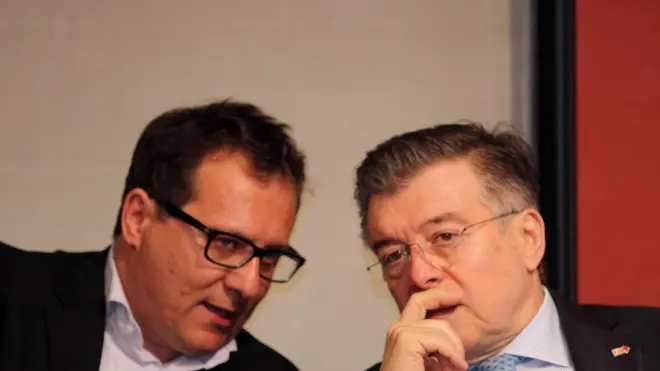 Agostini Treviso incontro candidatito sindaco manildo con ministro zanonato