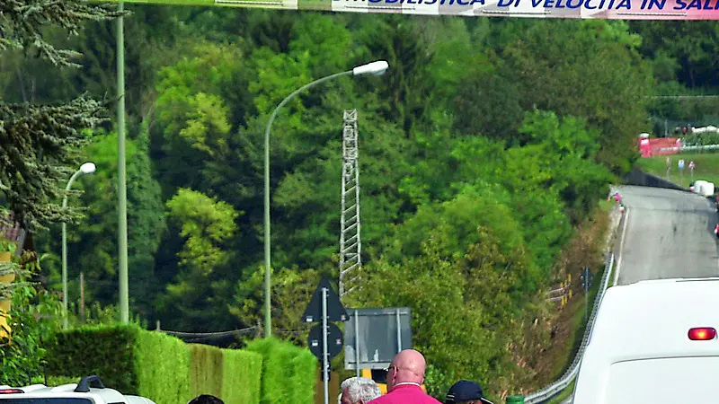 I mezzi di soccorso all'Alpe del Nevegal