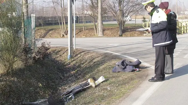 Allegranzi Sant?' Alberto luogo incidente stardale vicino cimitero